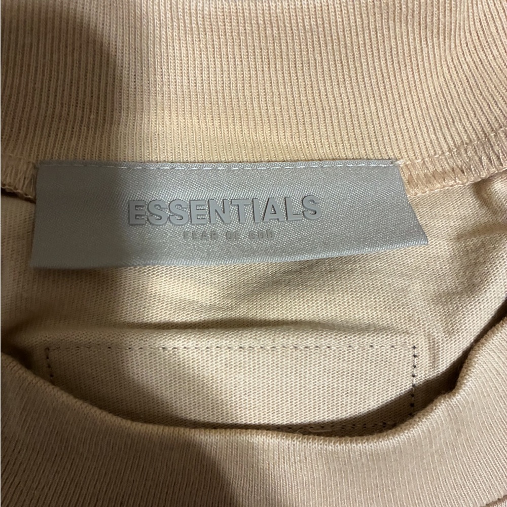 Essentials Sand-Toned Crewneck